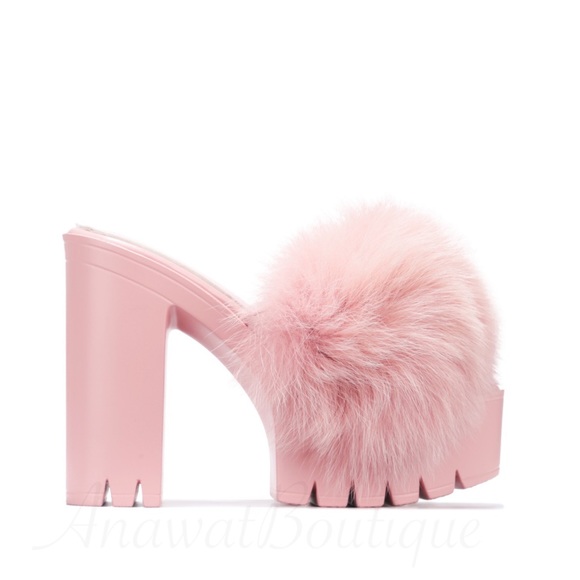 NALA GET WHAT I WANT CHUNK HEEL PLATFORM - Picture 4 of 8